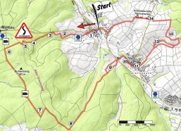 Wanderkarte Kraftsolms 3